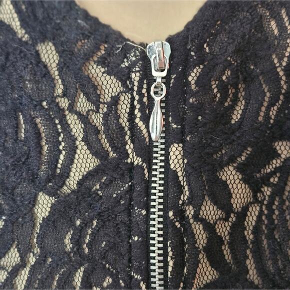 Rewind juniors black & gold tank dress with zippered back size S‎ - Picture 6 of 8